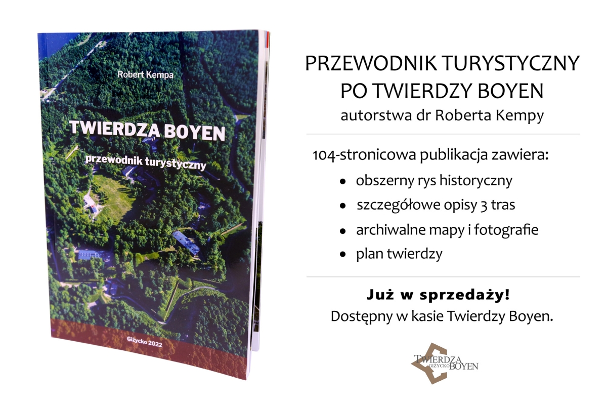 Nowa publikacja o Twierdzy Boyen na Mazurach